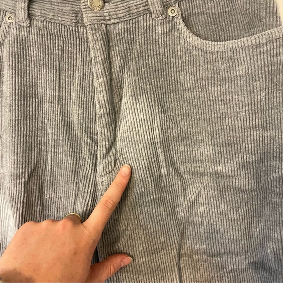 vintage gray corduroy pants - Picture 4 of 6